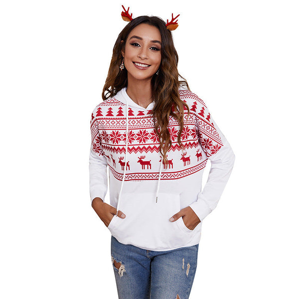 Mia’s Hooded Christmas Sweater