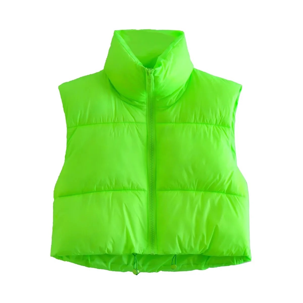 Sasha’s Sleeveless jacket - S / fluorescent green